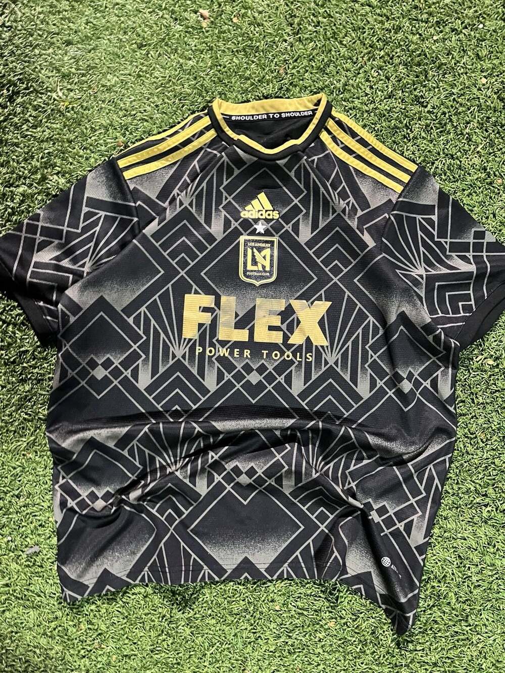 Adidas Los Angeles FC Carlos Vela 2022 5-Year Anniversary Home Soccer Jersey